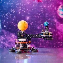 LEGO 42179 Mechanical Group Earth And Moon Orbit Model Puzzle Building Blocks