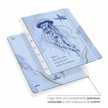 Iscool Disc Hard Cover And Back Cover For Oceania Maré Notebook - P (14 X 20 Cm) - View 4