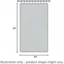 Cortina de ventana con diseño inteligente Raina, estampado metálico de bloqueo total, panel de cortina con ojales, aislante térmico, bloqueador de luz para dormitorio, sala de estar y residencia, 50x84, gris/plata - Rubor/Dorado - Ver 4