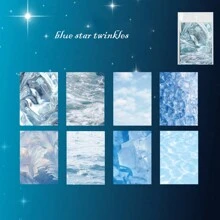 16 sztuk artystycznych naklejek brokatowych, materiały bazowe do dekoracji DIY do scrapbookingu/notesu/planera/laptopa/dziennika/ramki na zdjęcia/koperty/rzemiosła - kreatywne materiały do kolażu DIY