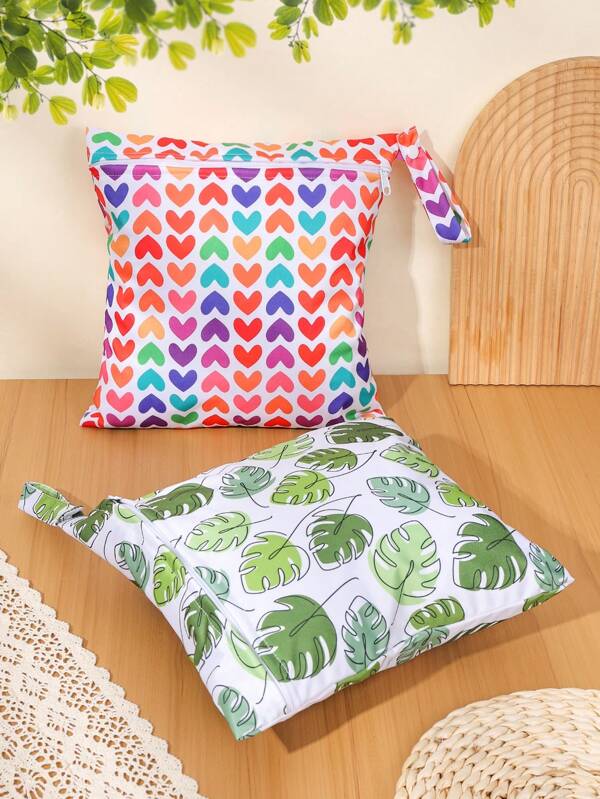 Waterproof Washable Travel Bags, Beach, Pool, Gym Bag For Swimsuits & Wet Clothes With (1pc),Boho Vibes