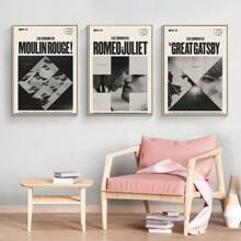 1pc Vintage Movie Poster TV Film The Office Back To The Future Aesthetics Wall Art Retro Canvas Painting For Living Room Decoration No Frame