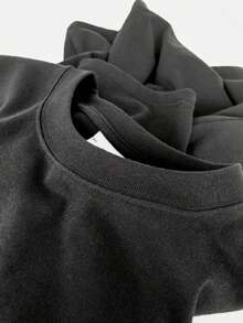 Camiseta de algodón pesado puro con estampado Digital de regalos de pesca y caza - Negro - Ver 5