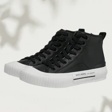 Skechers 时尚复古舒适中帮休闲帆布滑板鞋