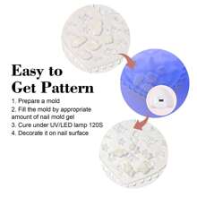 10G/3D Gel - Nail Art Modeling Gel, Suitable For Nail Design Autumn And Winter DIY Nail Art For Molding 3D Nail Art For Nail Home DIY - 彩色 - 查看 6