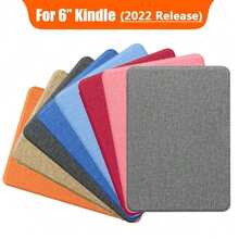 Funda inteligente para el nuevo Kindle (lanzamiento de 2022) 11a generación con luz incorporada, funda protectora y estuche para el libro electrónico - Multicolor - Ver 4