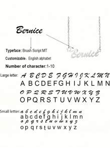 1PC Personalized Children Boys And Girls Simple DIY Name Stainless Steel Necklace, Fashionable Personalized Simple Cursive Alphabet Font Stainless Steel Five-Pointed Star Choker Necklace, Birthday Jewelry Family Holiday Gift For Mother On Mother Day Silver,Customized For Delicate Gift For Kids, Baby Shower,Back To School Winter Gift Ideas Boy Girl Valentine's Da(Complimentary Beautifully Packaged Gift Box)