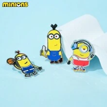 Universal 1/10 piezas Edición de coleccionista Insignia de lujo Alfiler de solapa de aluminio Joyería metálica divertida y única regalo ideal para amigos Día de San Valentín Aniversarios Celebraciones de  Uso diario Licencia oficial - MN-76151 - Ver 6