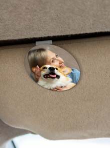 Pince de pare-soleil de voiture en acrylique personnalisée, pince de pare-soleil de voiture personnalisée avec photo et texte, décoration de voiture personnalisée, décoration de miroir de maquillage de voiture personnalisée, photo de voiture personnalisée, cadeaux d'anniversaire personnalisés DIY, cadeaux de Noël, cadeaux de la Saint-Valentin, cadeaux d'anniversaire, cadeaux de couple, cadeaux de fête des mères, cadeaux de fête des pères, cadeaux commémoratifs pour animaux de compagnie, cadeaux de Nouvel An, convient pour les conducteurs, petits amis, petites amies, parents