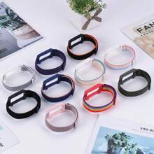 Nylon-Schlaufe als Ersatzarmband für Hua Wei Band 9, 8, 7, 6 Smartwatch, atmungsaktives Sportarmband für Hua Wei Band 9, Band 8, 7, 6