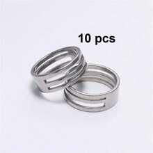 1/5/10 piezas Herramientas de apertura y cierre de anillos de salto para joyería, abridor de anillos de salto para manualidades de joyería DIY