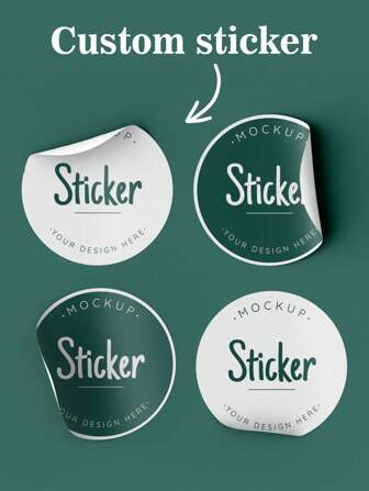 3cm/4cm/5cm/6cm/7cm/8cm 30-1000pcs Personalize Custom Round Stickers, Waterproof Stickers Customized Stickers Thank You Stickers, Wedding Stickers, Party Birthday Bridal Shower LOGO Stickers Business Stickers Customized Stickers Personalized Sticker Custom Text/Photo/Image/Design Stickers Common Label For Multiple Scenarios Stickers Custom Signs, Valentine Day, Valentine Day Decor Gifts Graduation,Multi-Functional, Ornamental,Reusable,Exquisite,Stylish,High-Quality,Colorful,Modern,Custom,Personalized,Unique,Customized Crafts,Home & Living,Christmas Home Atmosphere,Souvenirs,Reusable,Adorable,High-Quality