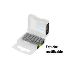 TRUPER KIT 4 PZ-Case With 7 Combined Cross Tips Length 1', Expert - Silver - View 3