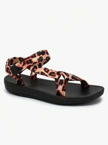 Royalfashion Beige Women's Sandals Leonno Stylish Sandals Summer Sandals For Women - Red - View 4