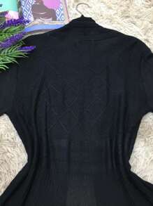 Cardigã em modal Importado com bolsos. Kimono/sobretudo tamanho único 36 ao 46.