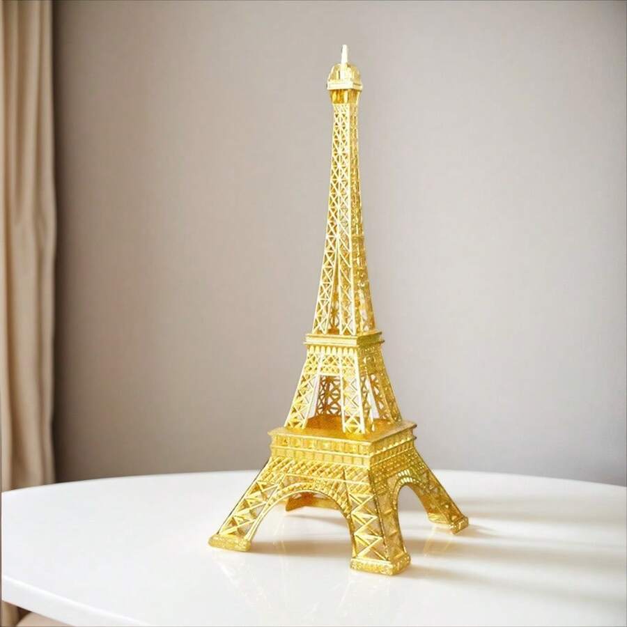 Eiffel Tower Statue Ornament Alloy Metal Paris Eiffel Tower Party