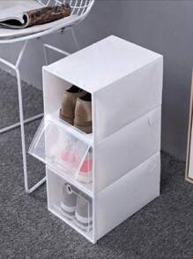 3/ 6 /12 Pzas Zapatera Organizador Armable Apilable Tenis Tacones Botas,3/ 6 /12 Zapatera Organizador Armable Apilable Tenis Tacones Botas,Zapatos tolas las tapas son blancas Apilable de Transparente, Zapatera Organizador a Prueba de Polvo, Zapatero con Solapa Transparente, Caja Zapatera Puede Utilizarse por Separado, Ahorro de Espacio