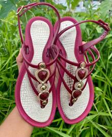 Women's Flat Sandals Comfortable Flip Flops Women's Footwear - 金楓 - 查看 2