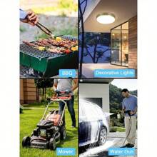 5-25M 2 Gang Outdoor Socket 13Amp With Extension Lead Switched Sockets Garden Power Socket External - 10M - View 8