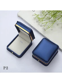 1pc Luxury Jewelry Box, Gift Box For Ring, Pendant, Bracelet, Necklace, Pearl Box, Suitable For Jewelry Packaging - Jewelry Box - View 12