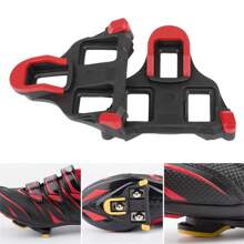 1 Pair Bicycle Shoe Cleats Self-Locking Pedal Clips For Mountain Bike And Road Bike Cycling Shoes, 6° - Multicolor - View 6