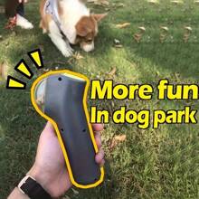 Pet Treat Launcher - Plastic, Ergonomic Handle, Battery-Free