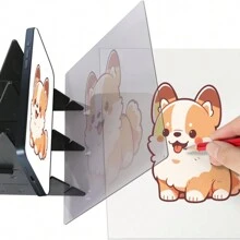 Optical Drawing Board, Portable Optical Tracing Board, Image Tracing Board Drawing Projector Light Copy Pad, Easy Tracing Drawing Sketching Tool - Multicolor - View 8