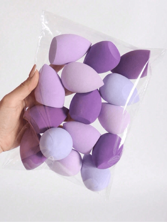 Fawnmum Esponja de maquillaje grande, suave y lisa para uso seco y húmedo, no absorbente, adecuada para maquillaje y ocultamiento de belleza, excelente regalo de Navidad para amigos, maquillaje, barato, decoración de habitación, tocador, viaje, dormitorio, accesorios de maquillaje, borla, difuminador de maquillaje, borla de polvo, esponja de maquillaje