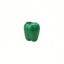 1PC/5PCS Food Crisper, Plastic Vegetable Storage Box, Refrigerator Box Storage Bowl Crisper, Refrigerator Vegetable Storage Box, Fruit And Vegetable Shaped Food Crisper, Reusable Refrigerator Box Storage Bowl Saver, Fruit Container Freezer, Onion Storage, Vegetable Storage, Onion, Lemon, Green Pepper, Tomato, Garlic Storage Container, Refrigerator Preservation, For Outdoor, Camping