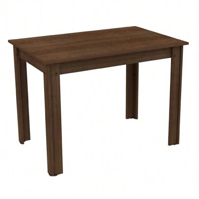  Mesa De Comedor Madesa Rectangular Tapa De Madera - Marrón