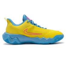 Nike GIANNIS IMMORTALITY 4 (GS) 篮球鞋，男女童缓震运动鞋，球场训练运动鞋 - 閃電藍/透明粉/大學藍 - 查看 2