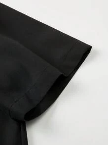 Tricou polo personalizat de vară pentru bărbați cu mânecă scurtă, cu imprimare foto și model - potrivit pentru Crăciun, Ziua Îndrăgostiților, aniversare și alte ocazii. Opțiunile de design personalizat includ stele, luni și alte imprimeuri, precum și uniforme de echipă corporative cu logo