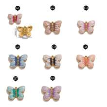 1pc Stainless Steel Colorful Square Pendant Pendant DIY Necklace Earring Jewelry Accessory Making