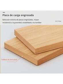 Minimalista Buro De Cama Dormitorio De Madera Con 2 Cajones - Gris - Ver 7