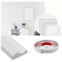 1 件 1 米/2 米 PVC 柔性墙面装饰条和椅子扶手即剥即贴自粘面板装饰条 | DIY 家居背景墙装饰