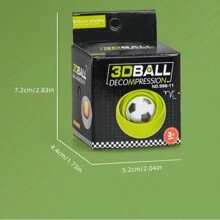 3D Decompression Ball Foot, Basketball Infinite Rotating Fingertip Gyro 2025 Lets You Play New Tricks! - Multicolor - View 6