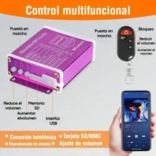 Motorcycle Exterior Electronic Accessories - Red - View 8