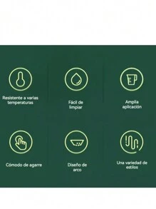 Cuchara Colador Grande de Acero Inoxidable con Acabado Dorado y Mango Color Blanco Totalmente Ergonómico, Ideal para Escurrir Alimentos con Elegancia que Combina un Diseño Moderno y Lujoso con una Funcionalidad Excepcional para Ayudarte en la Cocina - Blanco - Ver 10