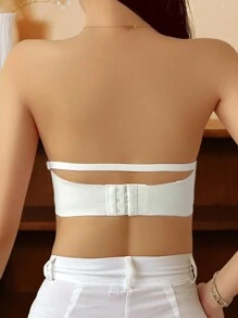 Women's Push-Up Strapless Bra, Invisible Anti-Slip Anti-Flash, Bridal Bra For Small Breasts, Wedding Dress Undergarment, Lingerie
