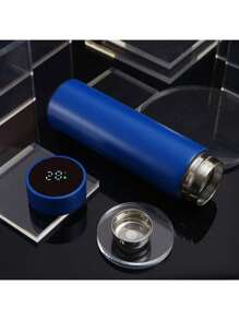Personalized Football Team  Bottle With Led Digital Temperature Meter 500ml - 聖保羅布蘭科 - 查看 4