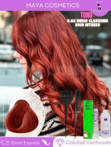 9.66 very light blonde intense red