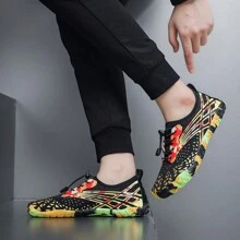 Women's Lightweight & Breathable Water Shoes, Swimming Shoes, Quick Drying Beach Sandals, Suitable For Hiking,Cycling,Indoor Fitness,Yoga - Black Gold - View 3