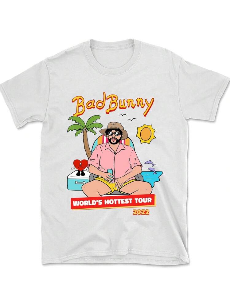 Bad Bunnys Shirt Un Verano Sin Ti Hottest Tour 2022 T-Shirt For
