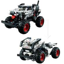 LEGO Technic Monster Jam Monster Mutt Dalmatian , 2in1 Pull Back Racing Toys , Birthday Gift Idea , DIY Building Cottage House Toy , Monster Truck Toy For Kids , Summer Toy For Boys And Girls 7-11 , 42150 ,Christmas Gift ,Girl Gift Idea ,Christmas Gifts For Boys ,Technically