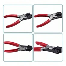 Flat Hole Punch Clip For 13x3mm PVC Badge