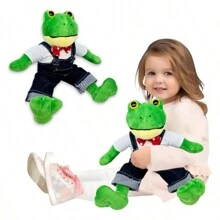 Rene Peluche Ranita Rana Saltarina de Rio del Campos Rhenne nuevo - Verde - Ver 4