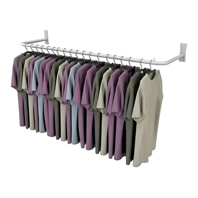 VALE MIXX HOME Arara Parede para Roupas LOJA OU CLOSET 1,00 METRO