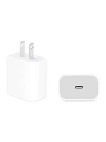 CUBO TURBO CARGADOR TIPO C 20W OEM - Blanco - Ver 1
