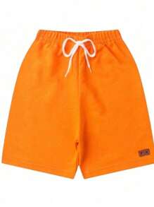 Kit With 3 Bermuda Shorts For Boys - Cotton Sweatshirt - Assorted Kit With 3 Different Colors - Multicolor - View 5