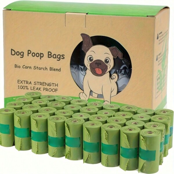 300pcs/150pcs Dog Waste Bags, Pet Poop Bags, Animal Excrement Bags - Guaranteed Leak-Proof, Durable Disposable Pet Trash Bags